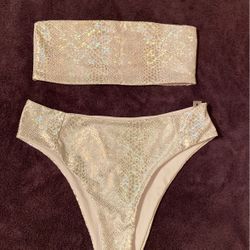 Shein 2pc Snake Print 