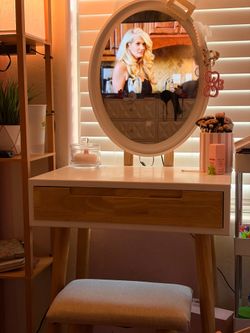 White vanity!