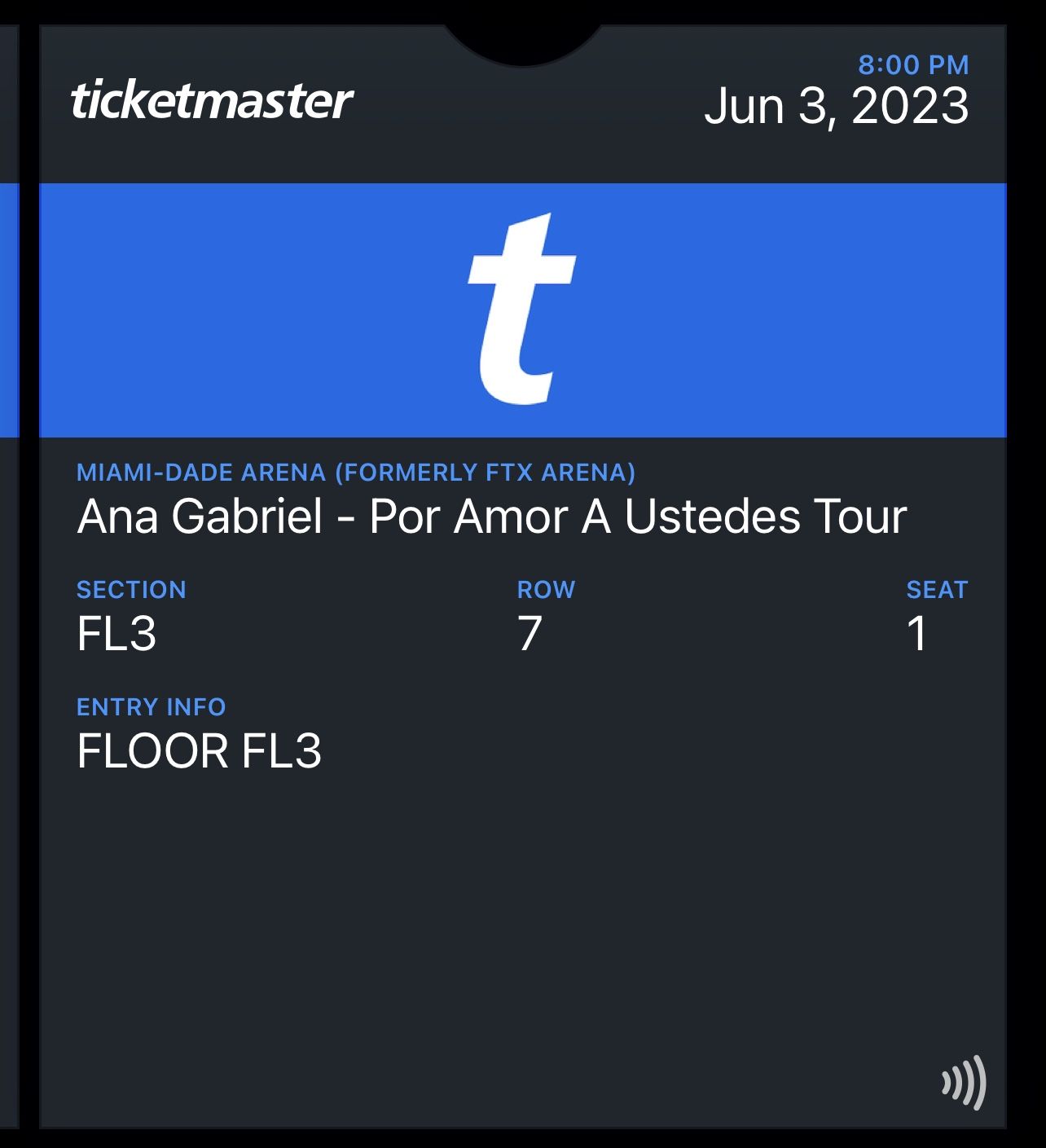 2 Ana Gabriel Concert Tickets - 📍🌴 MÍA