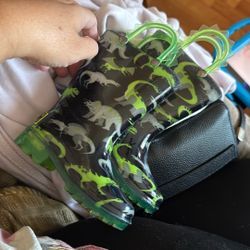 Rain Boot For Boy Toddler  Light Up