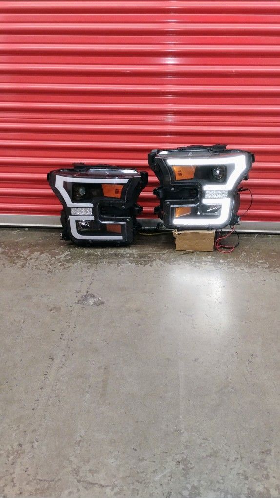 LED Headlights for 2015_2017 Ford F 150