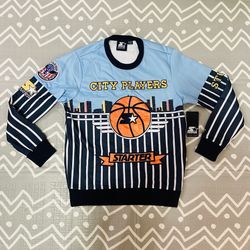Vintage Starter Basketball Sweater Shirt Sweatshirt 