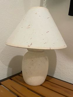 Ceramic Table Lamp with Shade