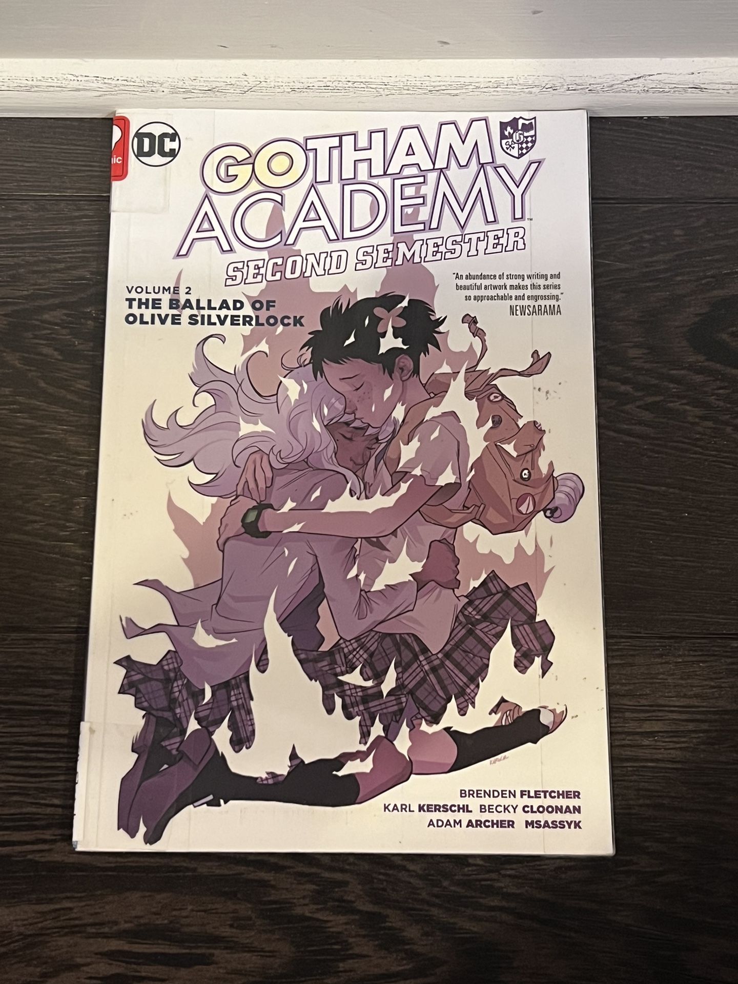 DC Comics GOTHAM ACADEMY SECOND SEMESTER Volume 2 THE BALLAD OF OLIVE SILVERLOCK
