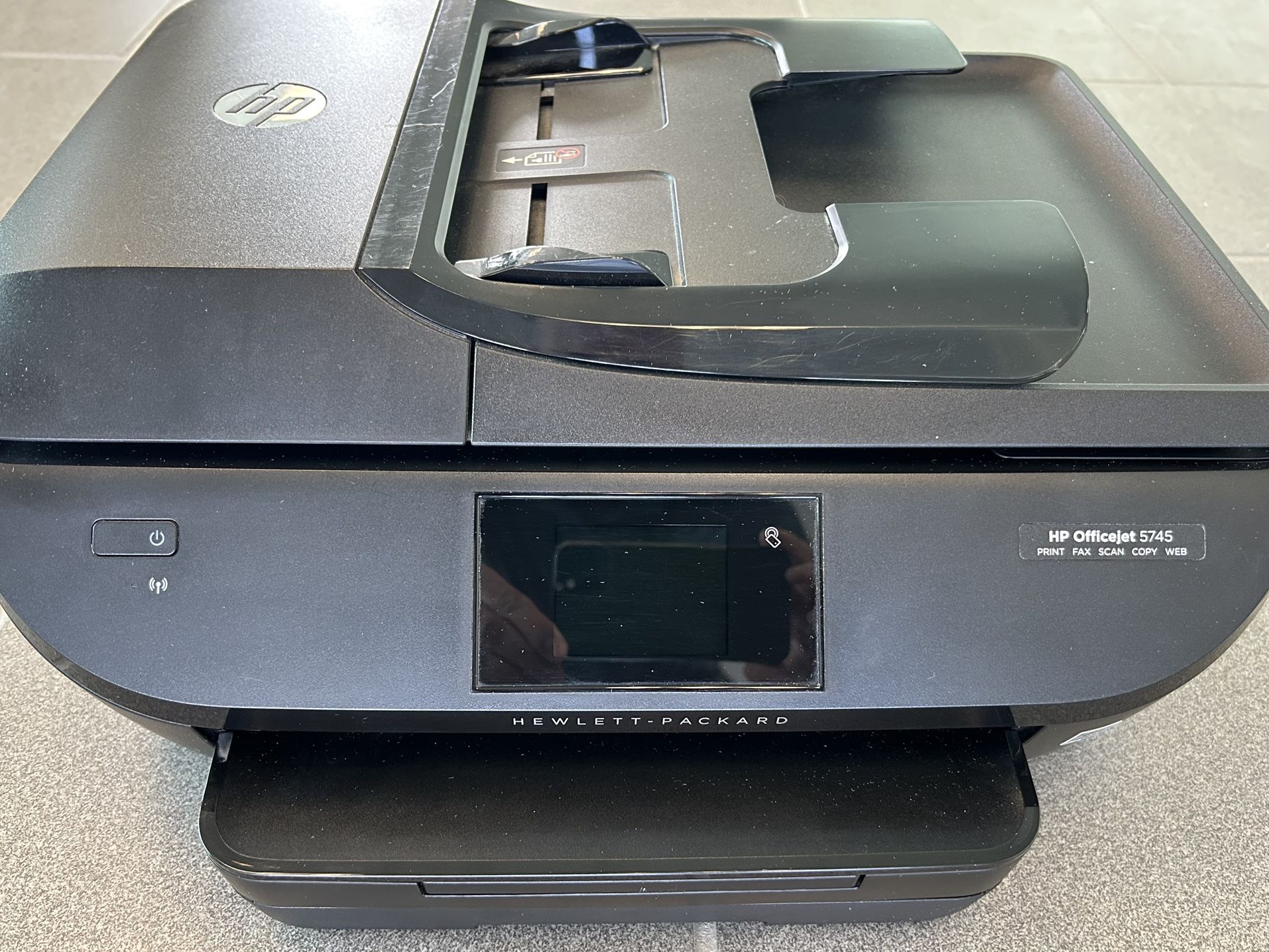 HP Officejet 5745 All-in-One Wireless Inkjet Printer for Sale in ...