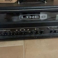 Line 6 Hd100 Tube Amp Head And Footswitch