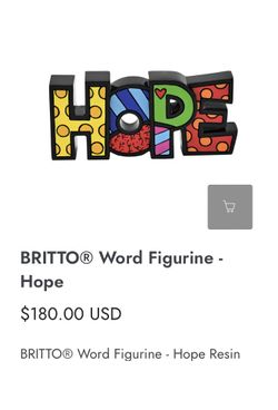 Romero Britto “Hope” Figurine