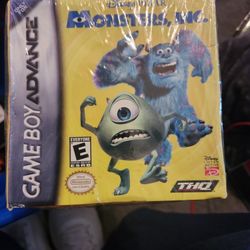 Monsters Inc. Nintendo Gameboy Color Sealed Game Boy

