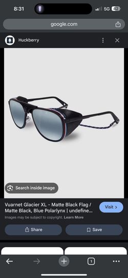 Vuarnet Glacier XL Polarlynx Lens Sunglasses