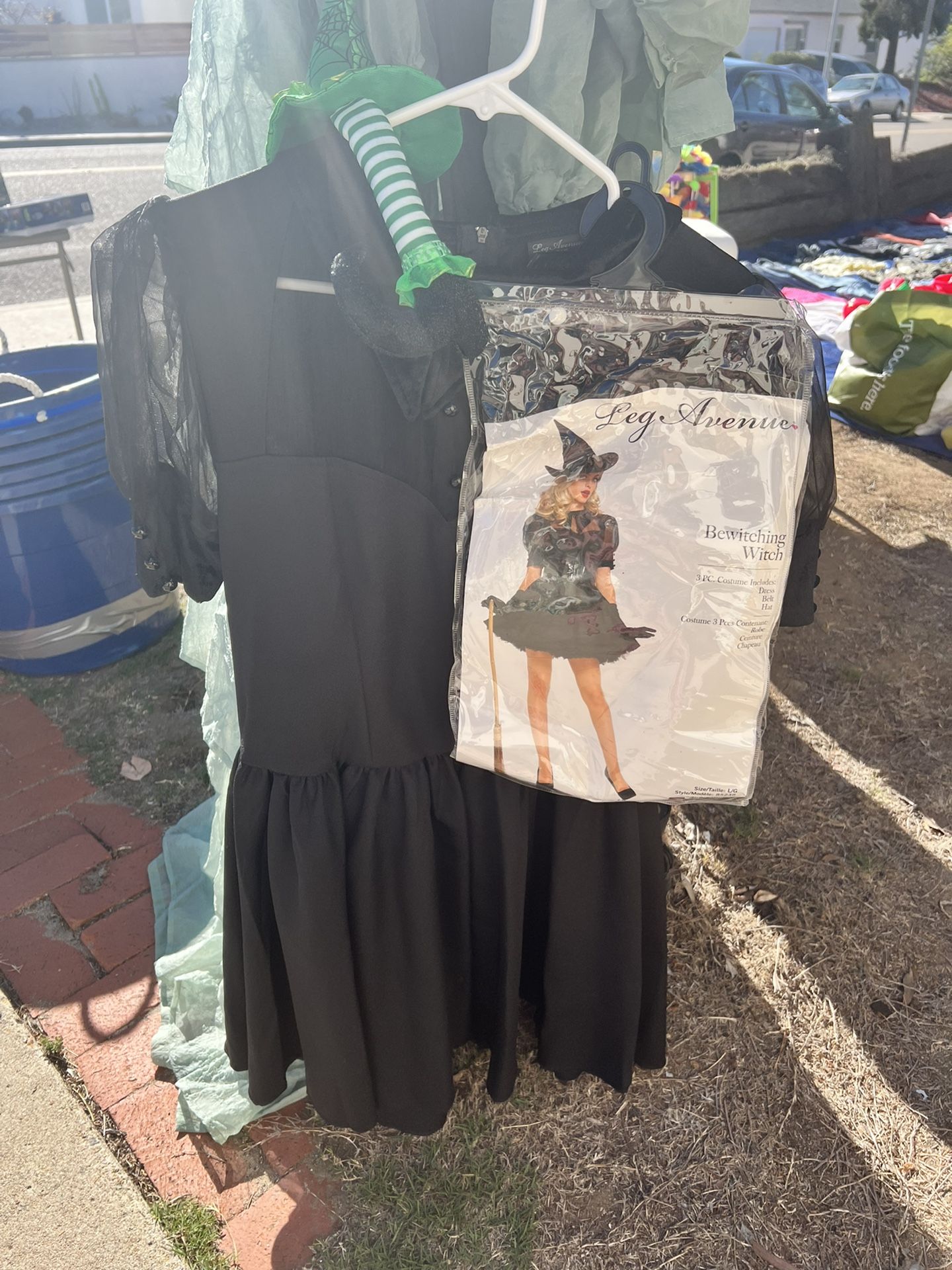 Witch Halloween Costume with Petticoat