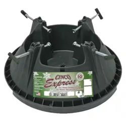 Cinco Express Christmas tree stand up to 8 ft tree & 6 in. trunk