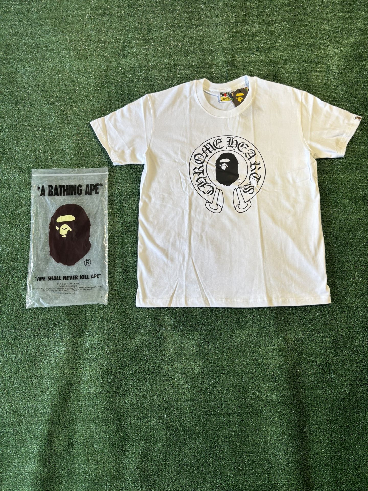 Chrome Hearts X Bape Tee Shirt