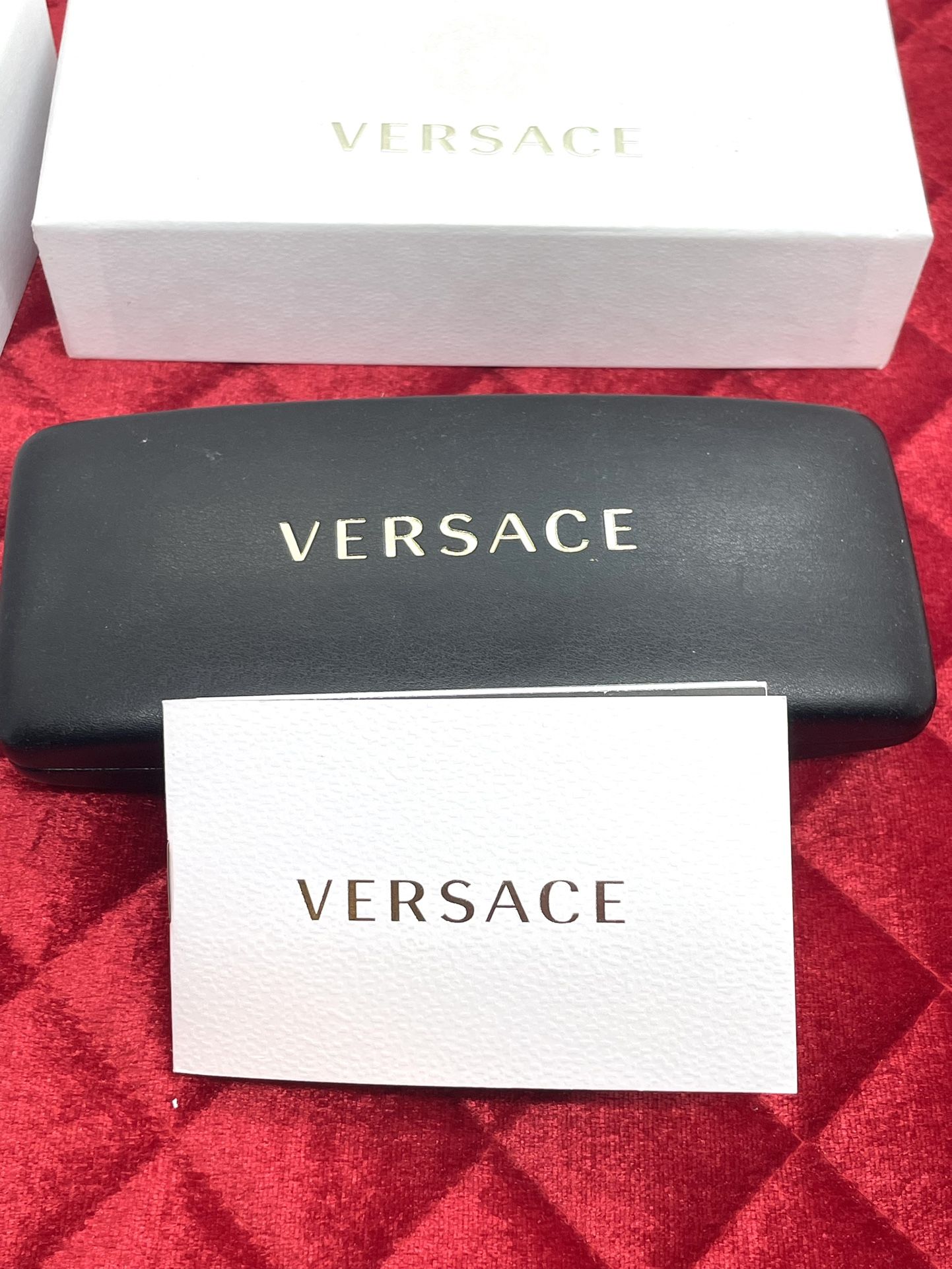 Versace Eyeglass Case Box And Guarantee