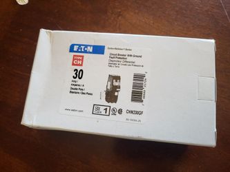 Eaton CH 30A Double Pole GF Circuit Breaker