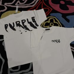 Purple Paint Tee