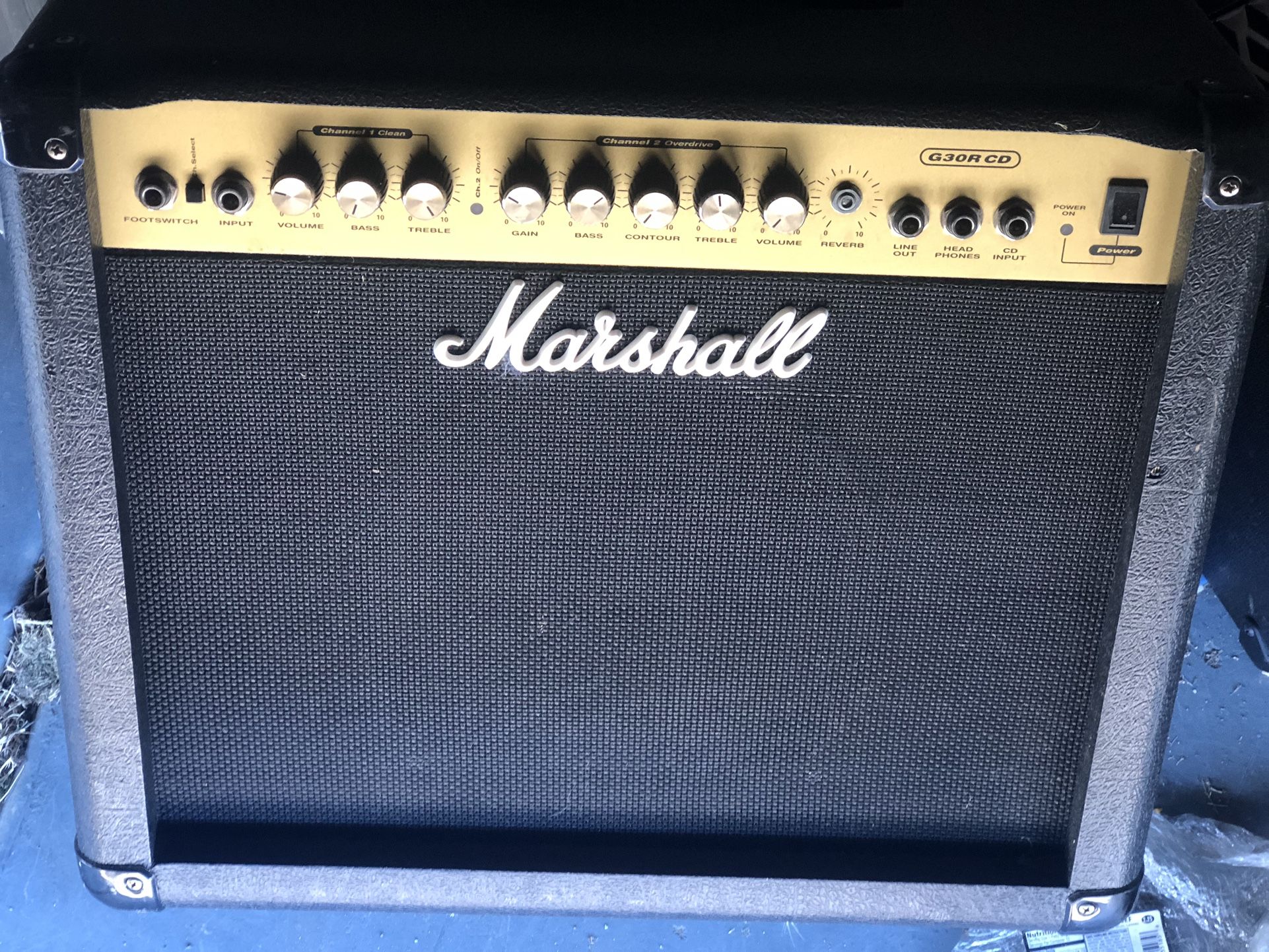 Hardly used Marshall G30RCD Guitar Combo Amp