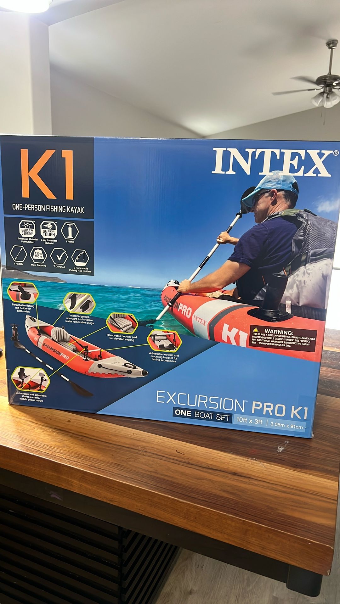 Inflatable Fishing Kayak