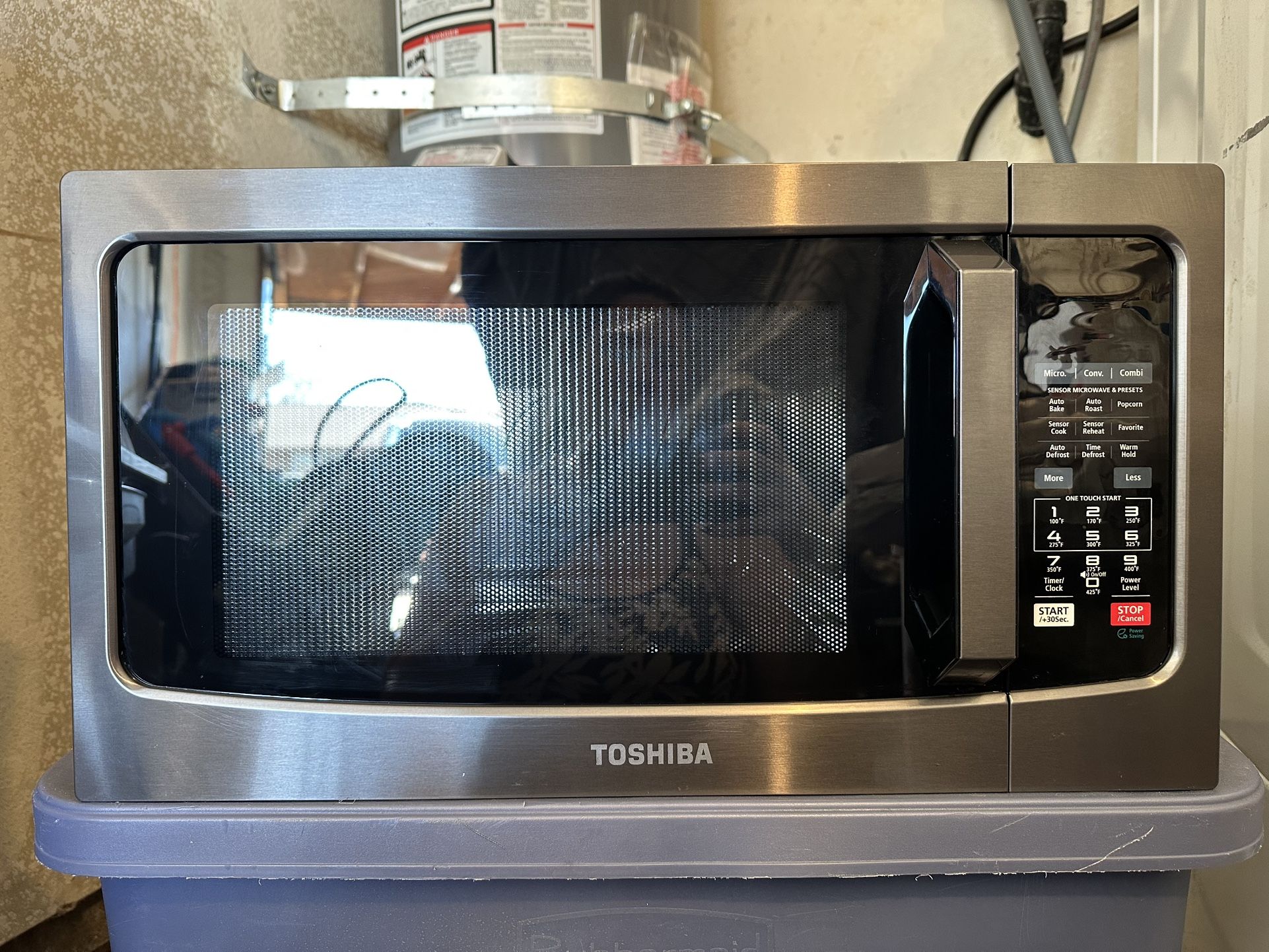 Toshiba EC042A5C-BS Convection Microwave – Stainless Steel