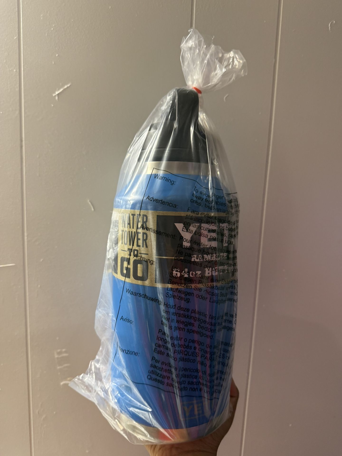 Rambler 64 oz Bottle, Vacuum Insulated, Leakproof, Stainless Steel with Chug Cap, Black