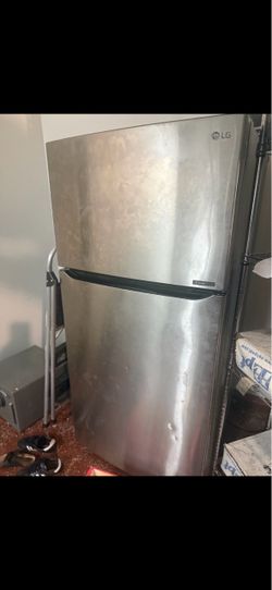 LG stainless steel refrigerator