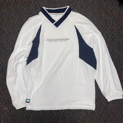 Martine Rose Long Sleeve Hockey Jersey Polyamide Size M Oversized White