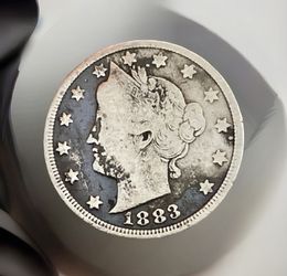 1883 USA Liberty Head Nickel Without Cents ( Very Good)