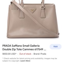 Saffiano Galleria Bag 