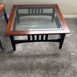 Ethan Allen End Table & Coffee Table