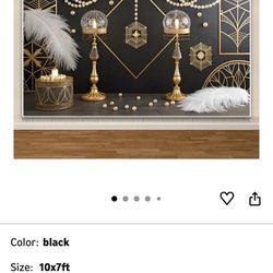 Great Gatsby Art Deco Backdrop