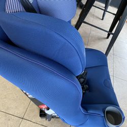 car seat x2 blue And Black