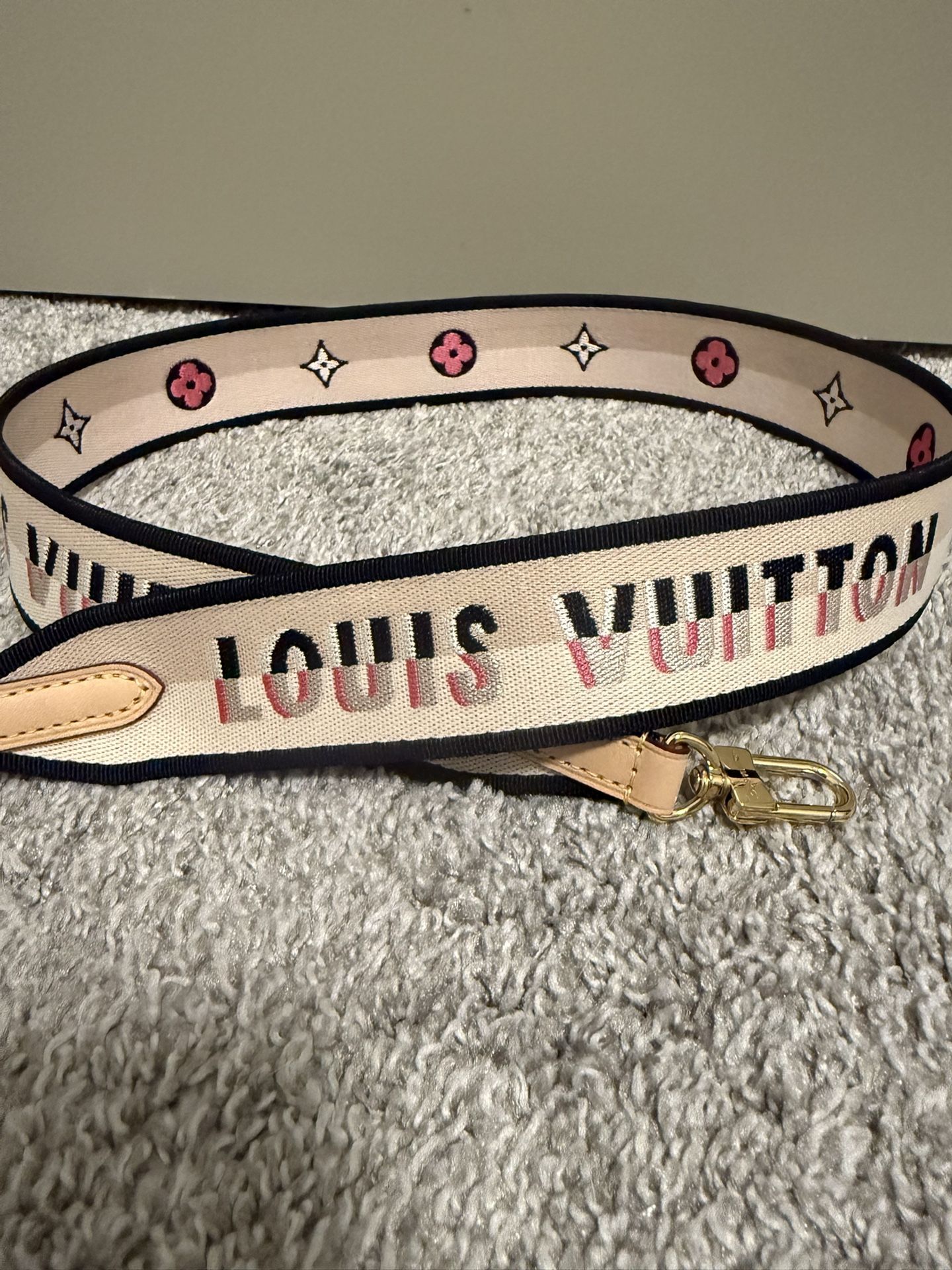 Louis Vuitton Jacquard Speedy Bandoulier Shoulder Strap