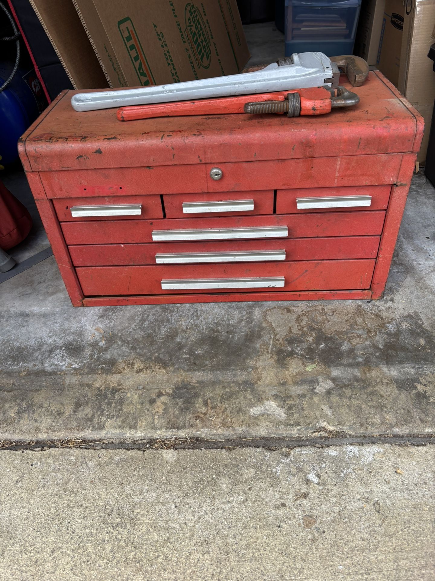 Tool Box With Tools