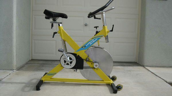 lemond spin bike yellow