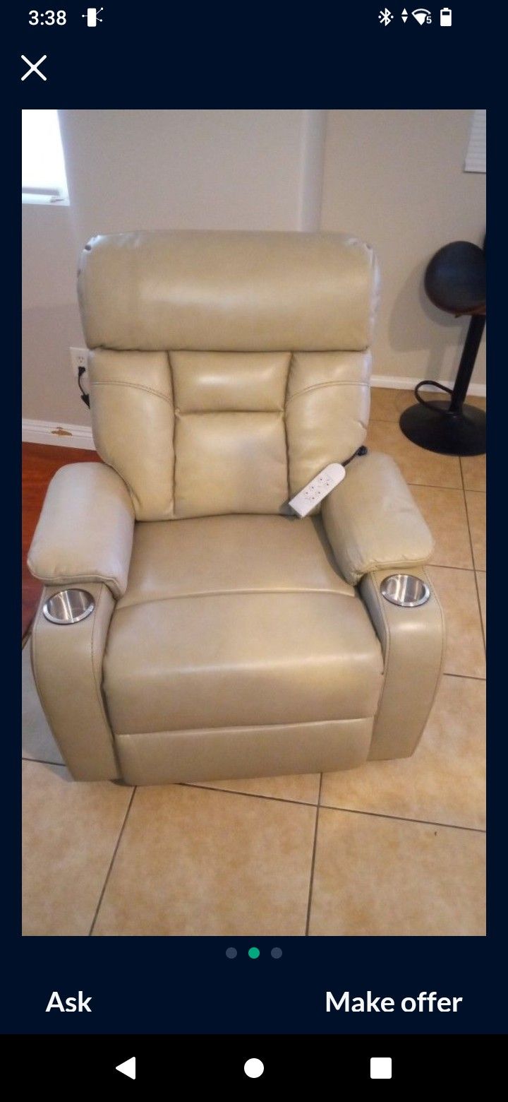 Brand New Lift Chair Electric Lift Chair Power Lift Chair Brand New Recliner Base Recliner Beige Recliner Brand