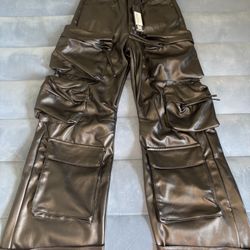 Black Leather Pants For Men