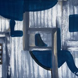 Abstract Acrylic Painting 