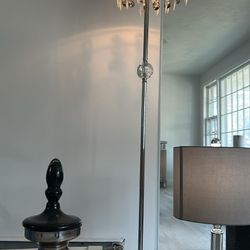 Lamp floor and lamp table