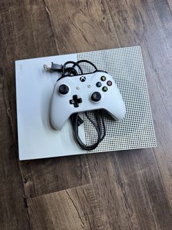 Xbox One S Console with Controller and Power Cord