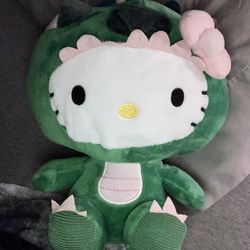 Dinosaur Hello Kitty Stuffed Animal