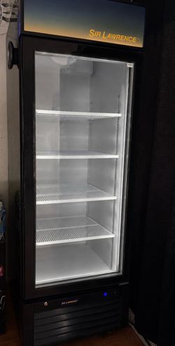 Sir Lawrence SLMER-1D Glass Door Refrigerator