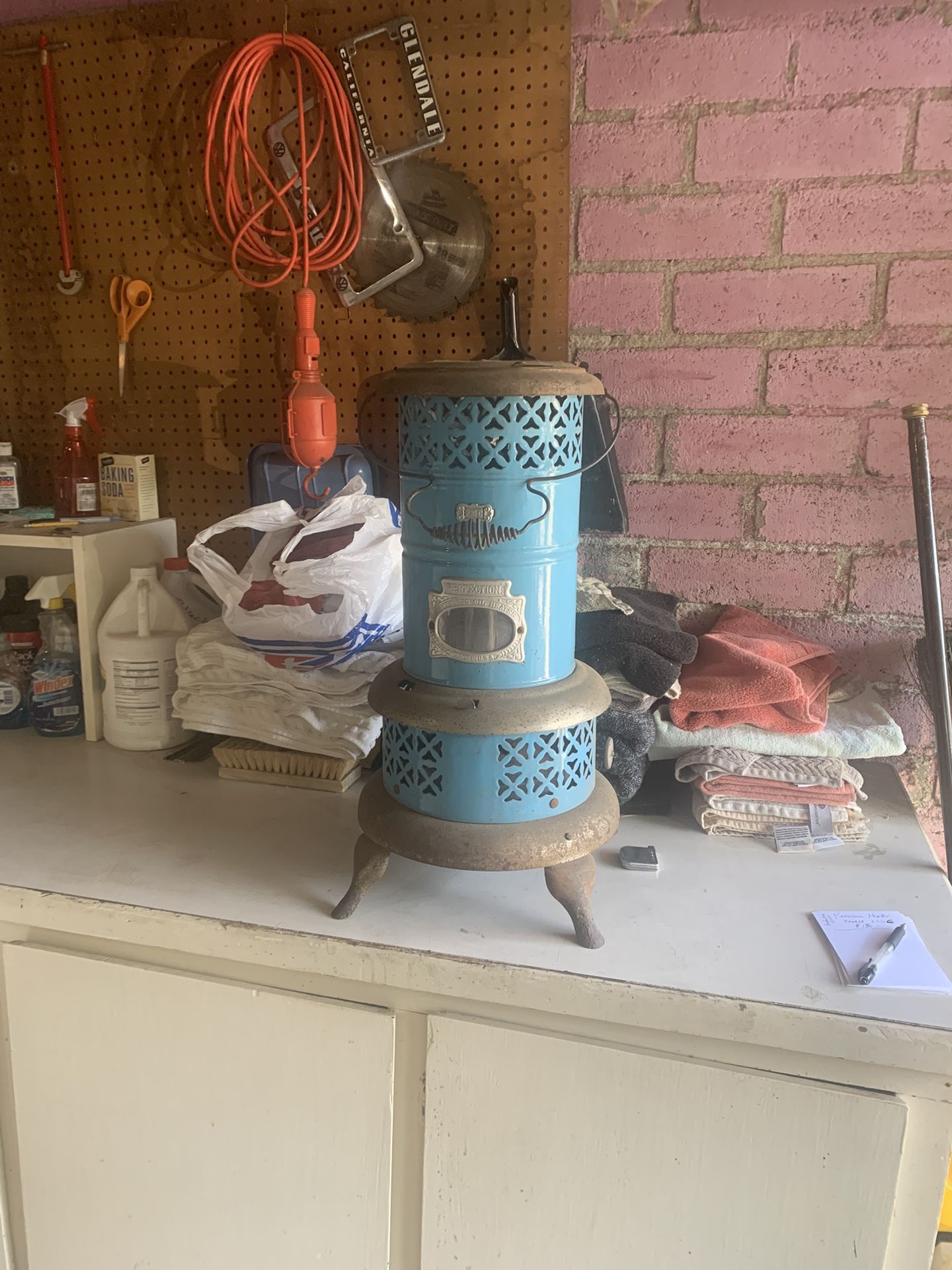 Perfection Vintage Kerosene Heater, Model 230-C