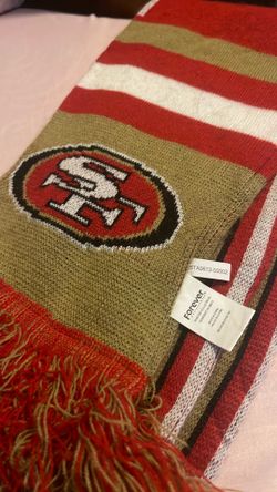 San Francisco 49ers forever collectables bar double sided scarf