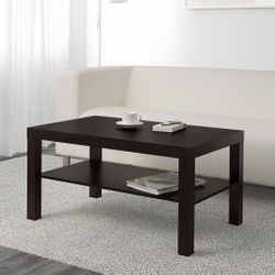 Dark Wood Coffee Table