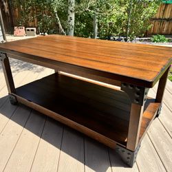Solid Wood Coffee Table