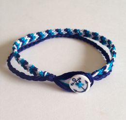 Handmade unisex nautical bracelet