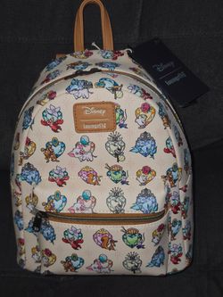 Disney Loungefly Princess Sidekicks Mini Backpack New with Tags