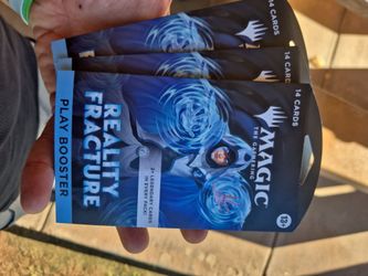 Magic: The Gathering Reality Fracture Play Booster Packs (x3)