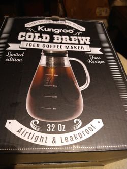 Kungroo Cold Brew Iced Coffee Maker $15