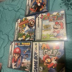 Supermario GBA/GBC Lot