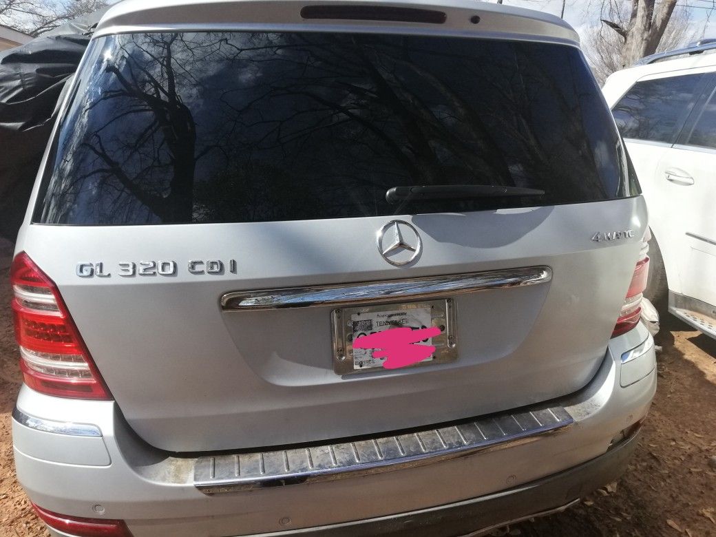 MERCEDES X164 GL320 GL450 GL350 REAR TRUNK LID DOOR PANEL SHELL LIFTGATE OEM